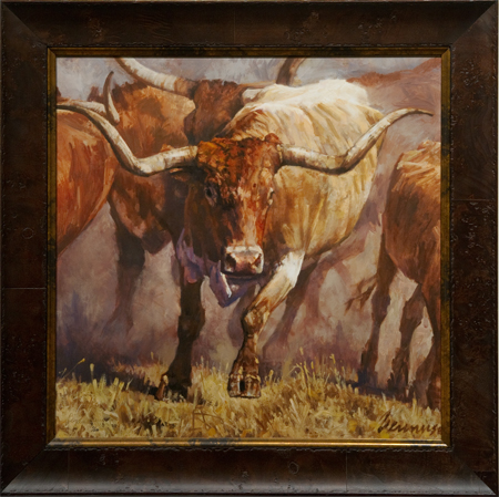 South%20Texas%20Stampede by artist Ragan Gennusa