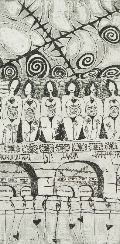 Womanhood by artist Melissa Wen Mitchell