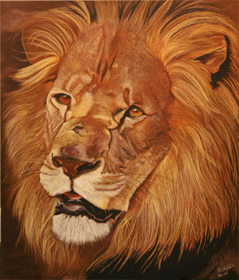 Rev 5:5 by artist Gaylon F. Stagner