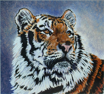 Tiger by artist Gaylon F. Stagner