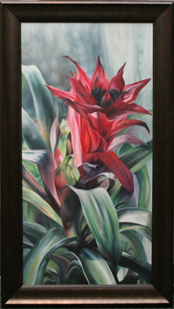 Bromeliad by artist bj thornton