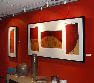 Install Hanging Systems at Austin Art & Frame featuring Installation Hanging System