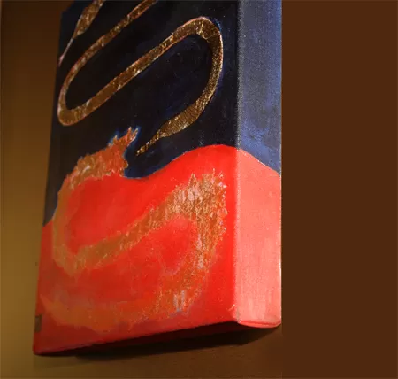 Giclee Stretching fine art giclée printing example featuring Mounting Gallery Wrap in Austin
