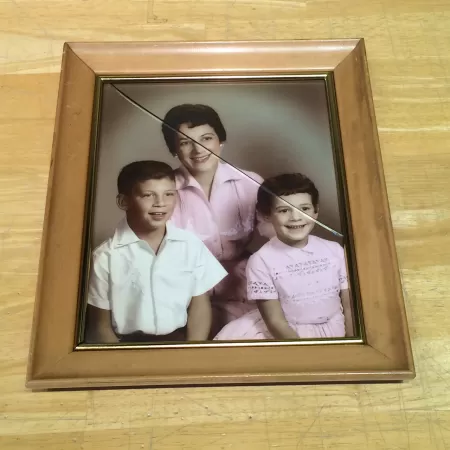 Replace Glass custom framing example featuring Repairs Broken Glass