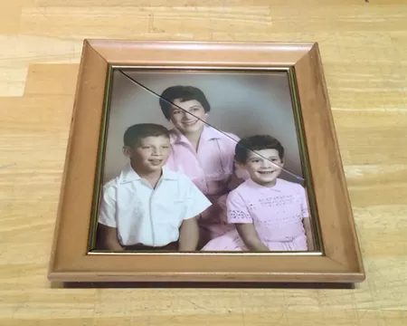 Repairs custom framing example in Austin