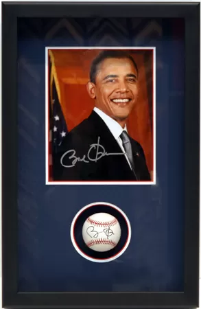 Balls custom framing example in Austin