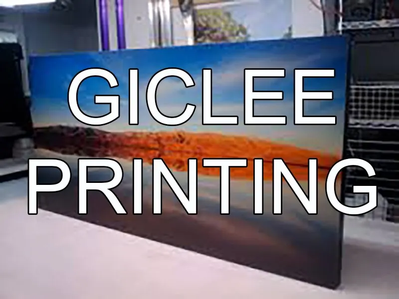 Giclée printing at Austin Art & Frame