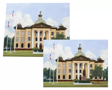 Giclee Cropping fine art giclée printing example in Austin