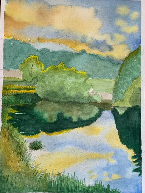 Eventide by artist K June Baker