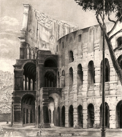 Colosseo by artist Norman Bean