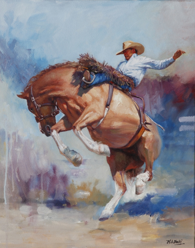 Yeehaw by artist Mohammad Ali Bhatti