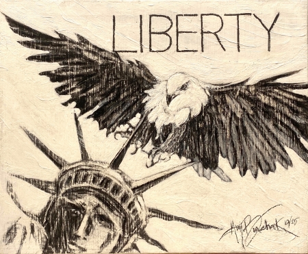 Liberty by artist Guy Burchak