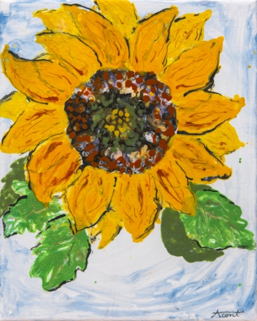Sunflower by artist Alison Centerwall