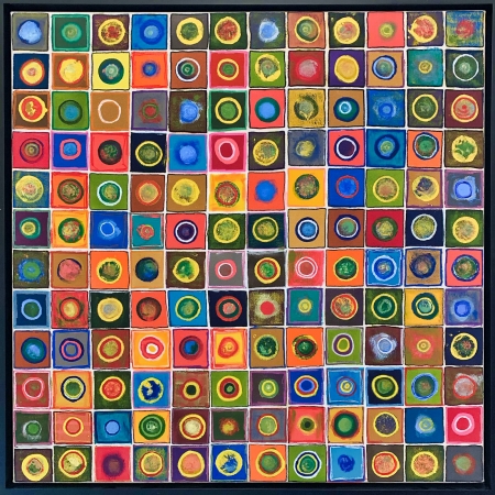 Circles In Squares by artist Emory Clark