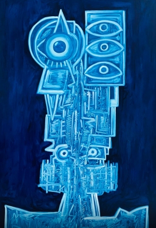 Tesseacto by artist Miguel Cuauhtémoc