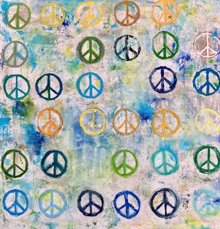 PEACE by artist Gabriela Elias