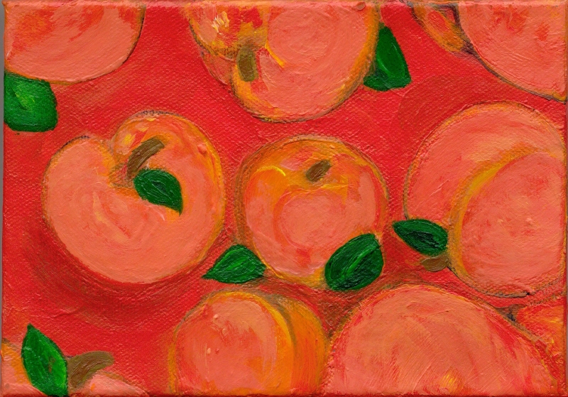 Peached by artist Yazz Fawaz