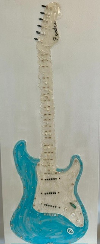 Fender by artist Teresa Green