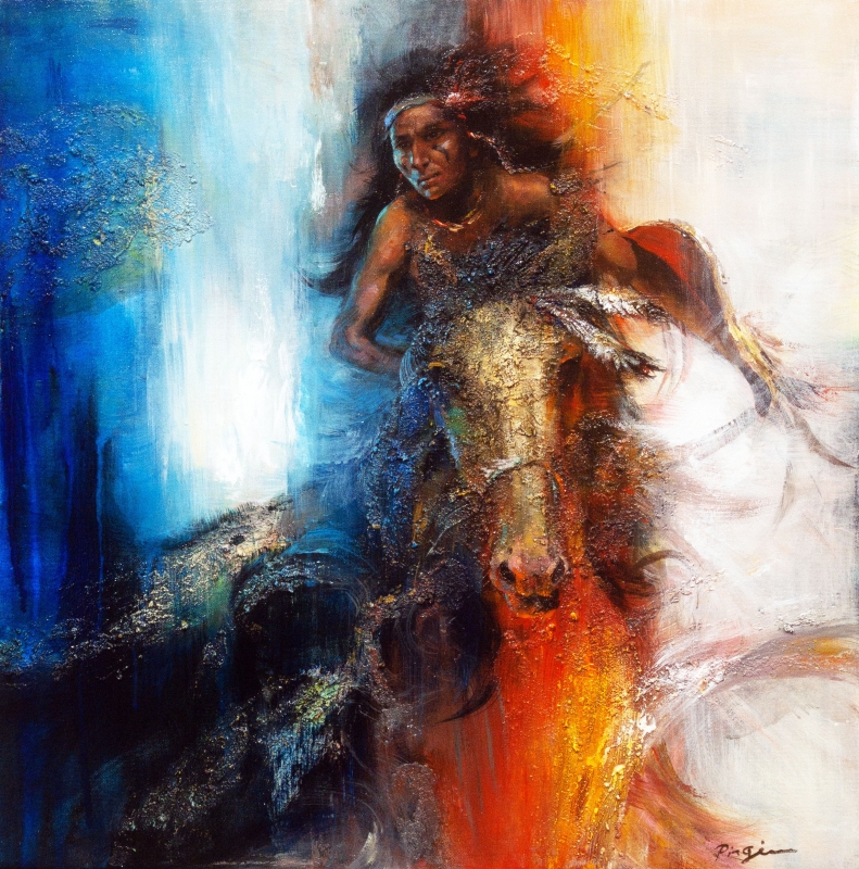 Indian21 by artist Ping Irvin