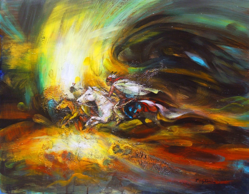 Indian24 by artist Ping Irvin