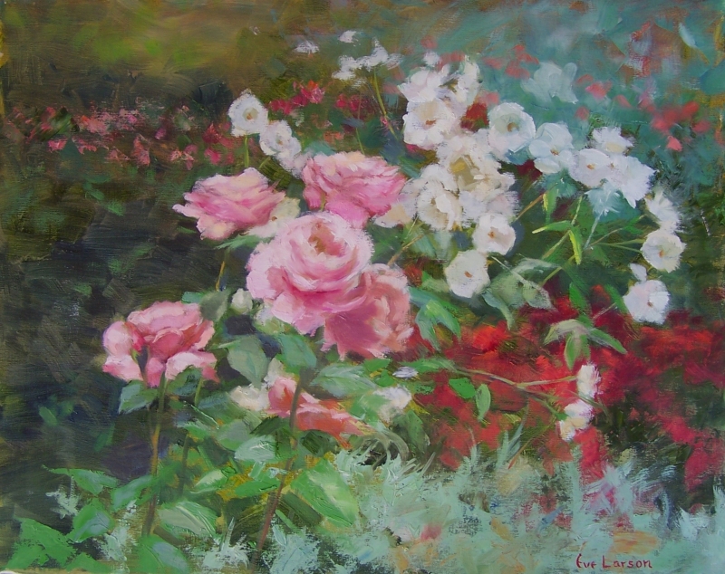 Rose Garden by artist Eve Larson
