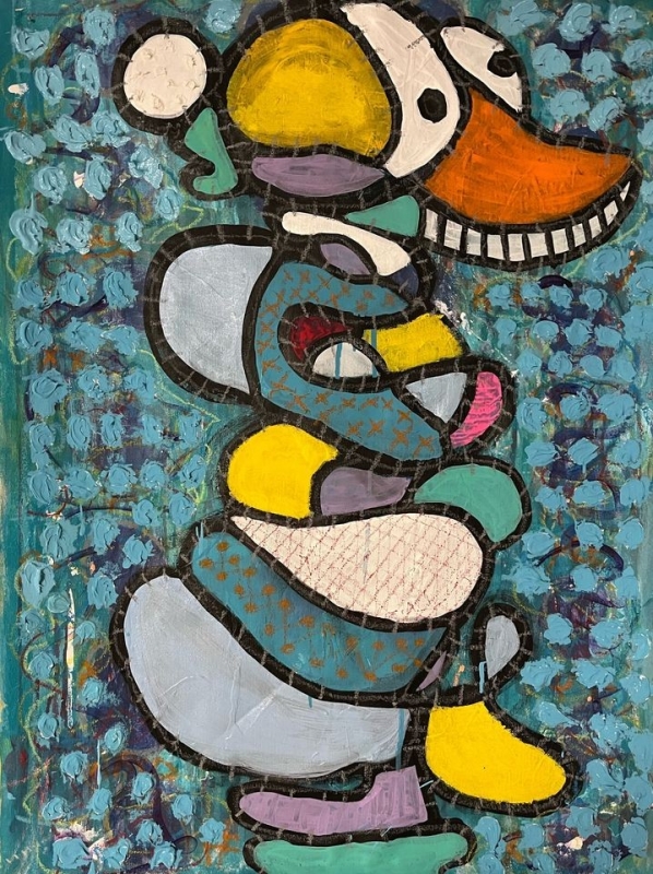 Otis by artist Scott Leopold