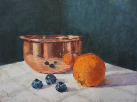 CopperBowl by artist Kathy Lux