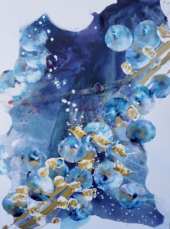 Fleeing by artist Maria Martin