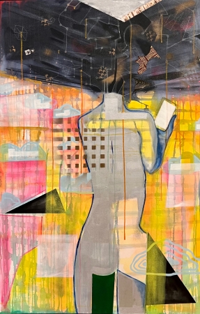 Native Austinite Makes Good with only Three Legs by artist Melissa Wen Mitchell-Kotzev