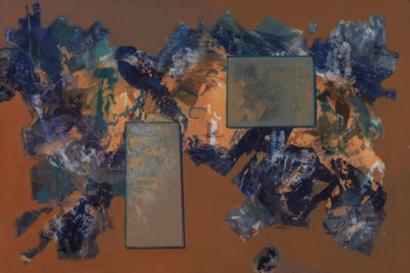 Mayfield Pond by artist Linda Montignani