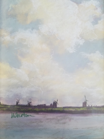 Kinderdijk by artist Nancy Overton