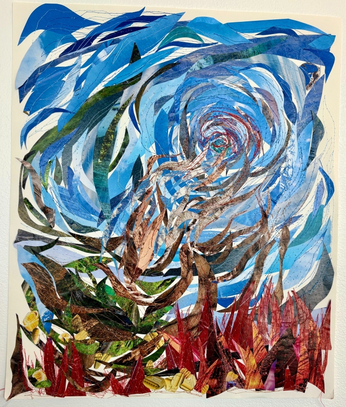 Chaos by artist Karin Tuck Petersen