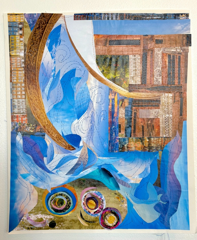 Sphere by artist Karin Tuck Petersen