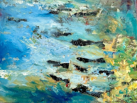 Upstream by artist Sue Sakahara