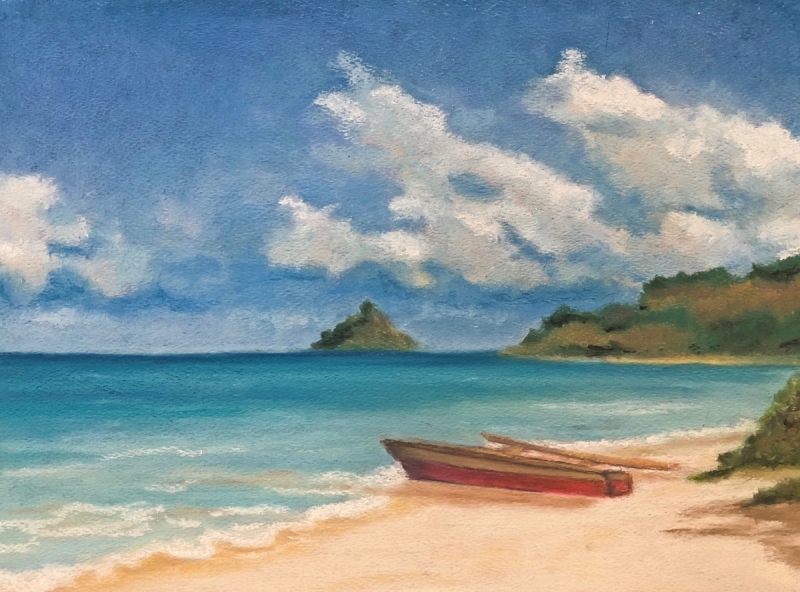 Outrigger by artist Denise Schneyer