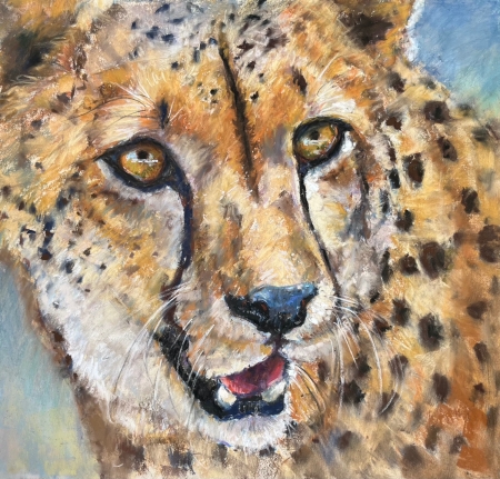 Cheetah by artist Jan Weaver