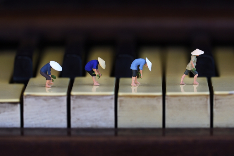 Chopsticks by artist Alicia Wells