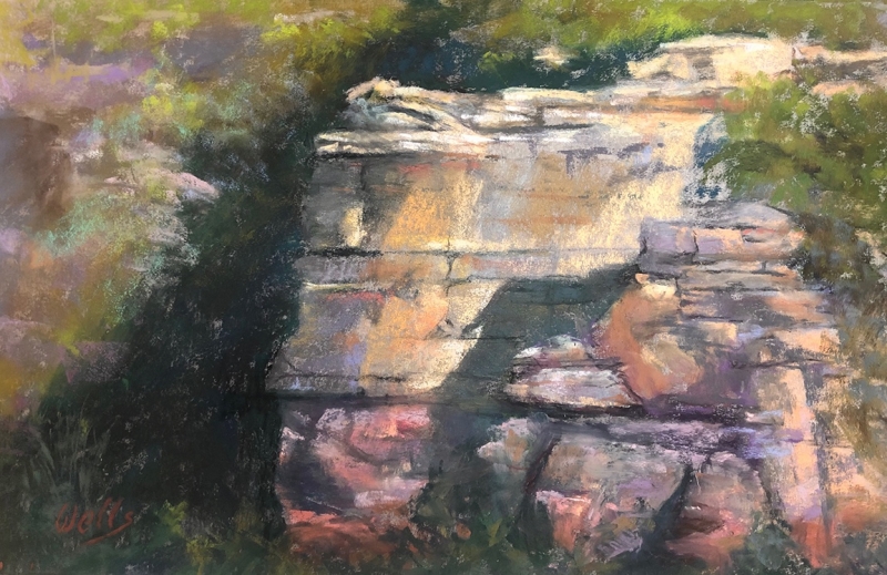 Solid by artist Linda Wells