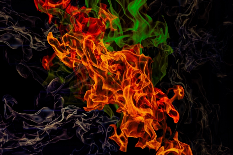 Colorful by artist Michael Wright