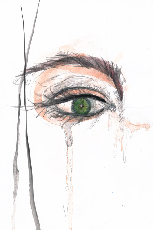Behind the Lies by artist Gina  Waterfield