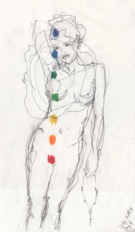 Chakras by artist Gina  Waterfield