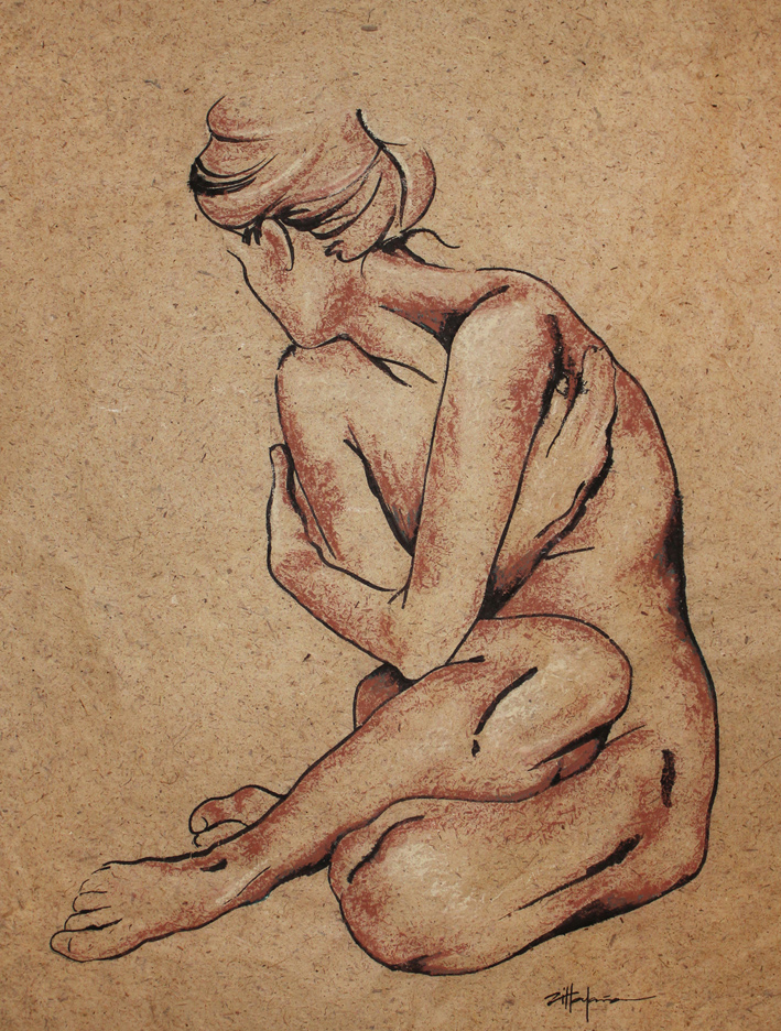 Shy by artist Marcy Ann Villafana
