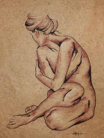 Shy by artist Marcy Ann Villafana