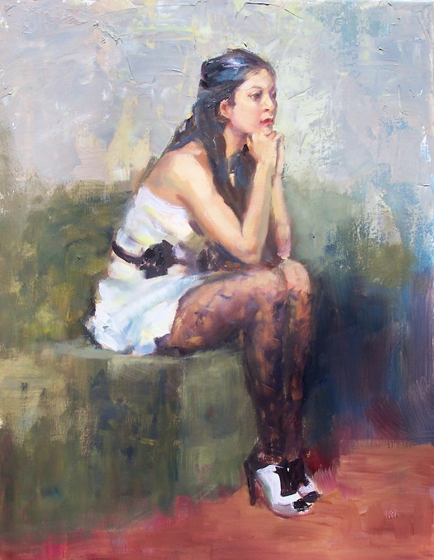 Waiting by artist Eve Larson