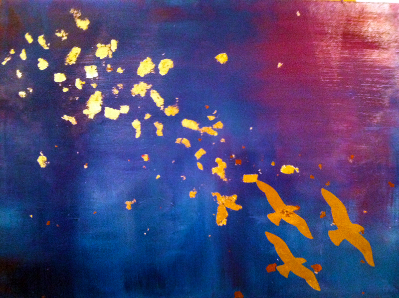 Given by artist Rachel Chaney